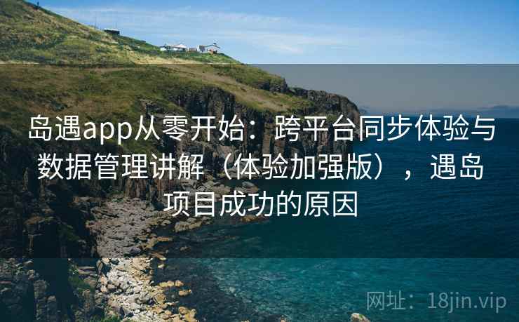 岛遇app从零开始：跨平台同步体验与数据管理讲解（体验加强版），遇岛项目成功的原因