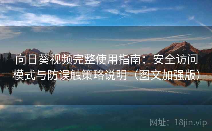 向日葵视频完整使用指南：安全访问模式与防误触策略说明（图文加强版）