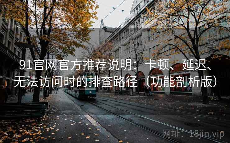 91官网官方推荐说明：卡顿、延迟、无法访问时的排查路径（功能剖析版）