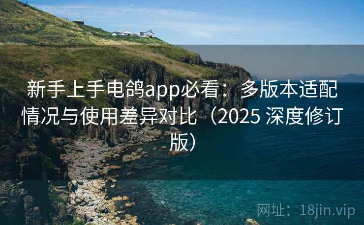 新手上手电鸽app必看：多版本适配情况与使用差异对比（2025 深度修订版）