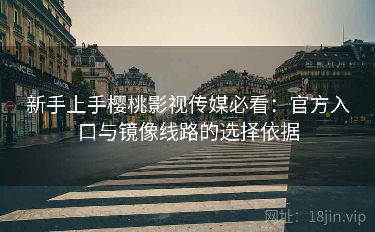 新手上手樱桃影视传媒必看：官方入口与镜像线路的选择依据